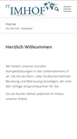 Mobile Screenshot of it-imhof.de